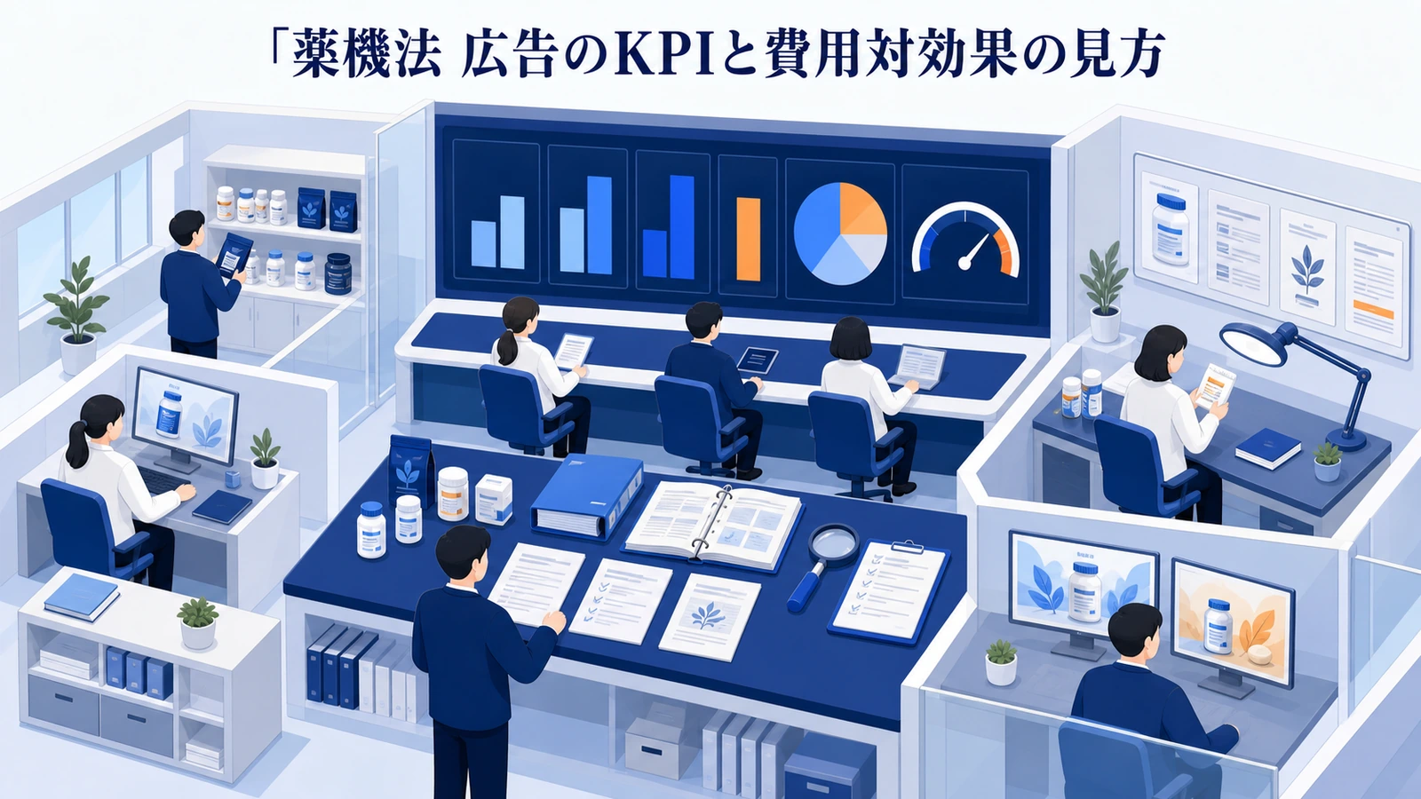 薬機法 広告のKPIと費用対効果の見方