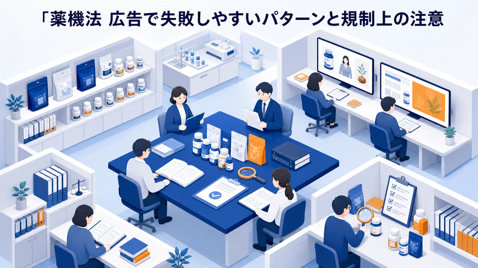 薬機法 広告で失敗しやすいパターンと規制上の注意