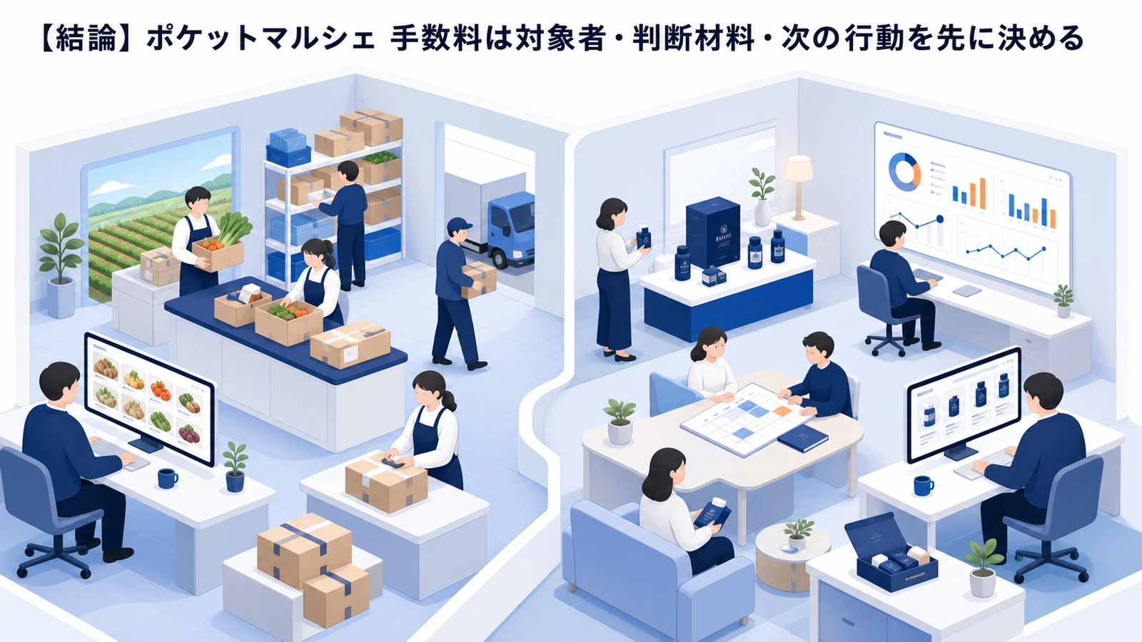 【結論】ポケットマルシェ 手数料は対象者・判断材料・次の行動を先に決める