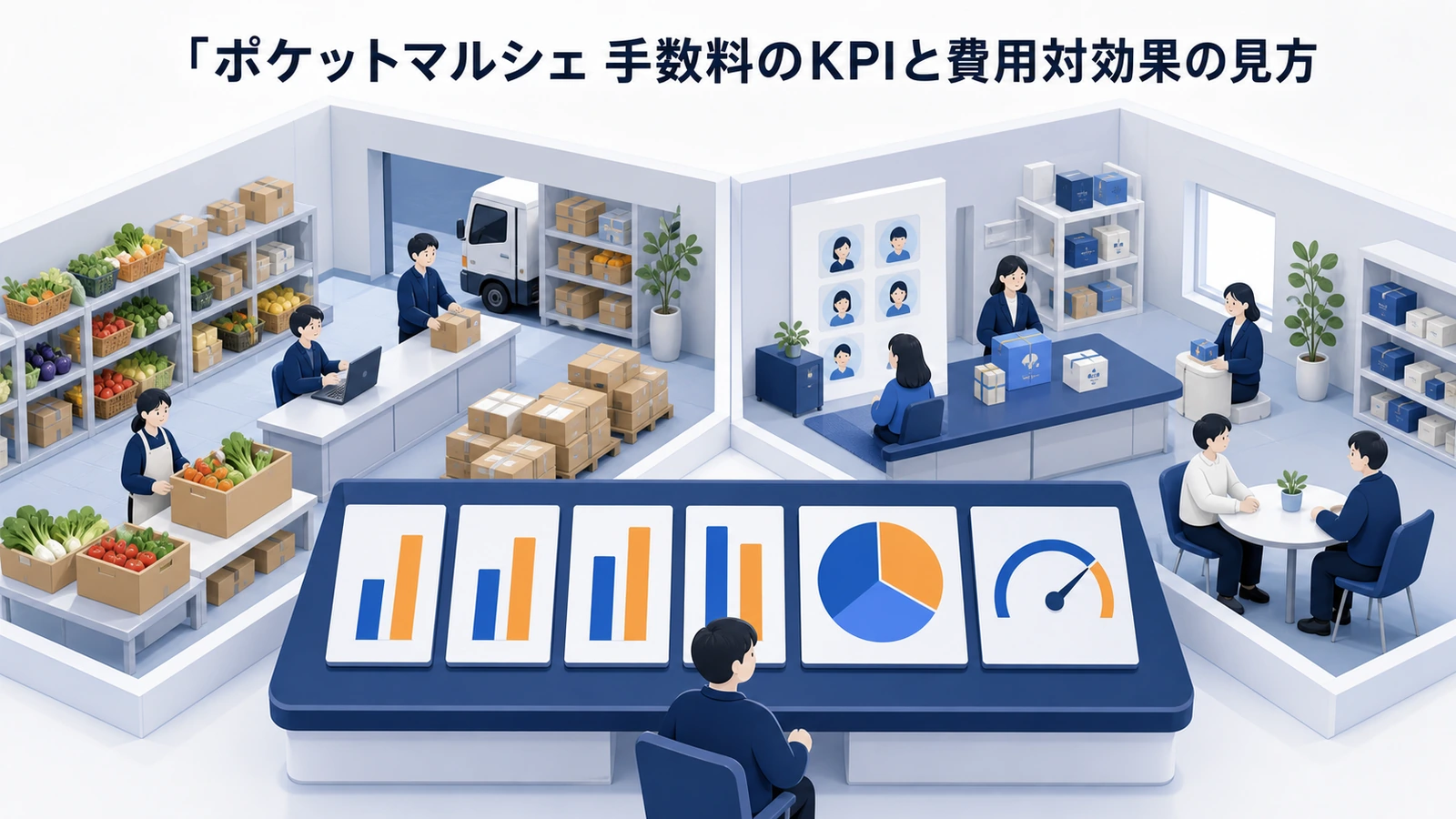 ポケットマルシェ 手数料のKPIと費用対効果の見方