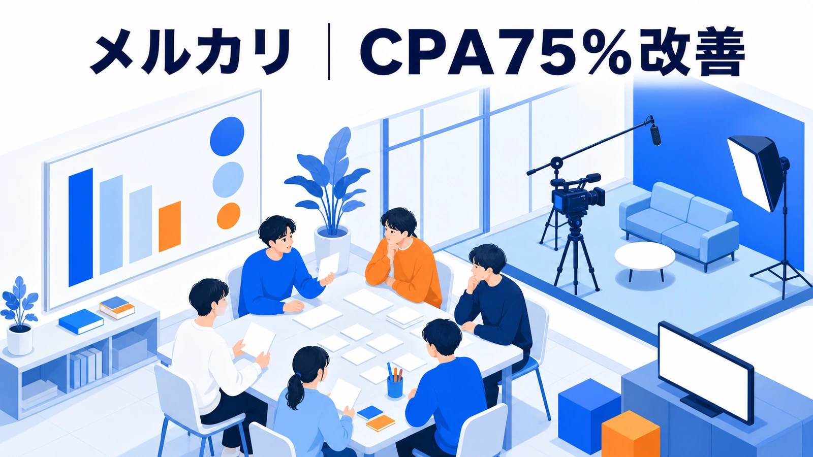 対象ユーザーのコンバージョン構成比を112パーセント増やしCPAを75パーセント改善したメルカリの事例