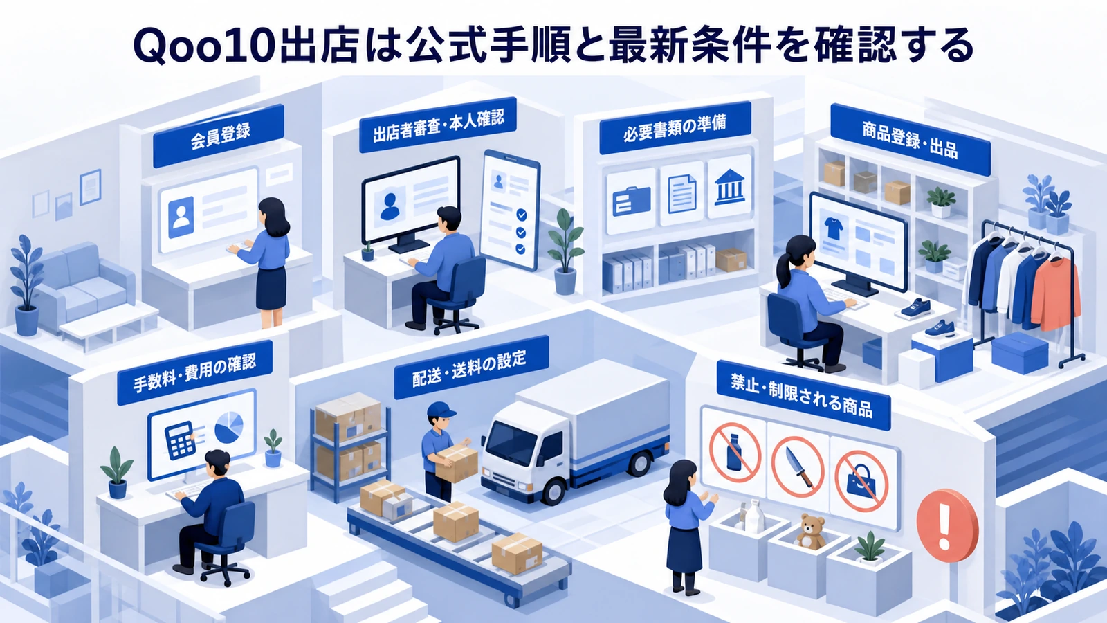 Qoo10出店は公式手順と最新条件を確認する