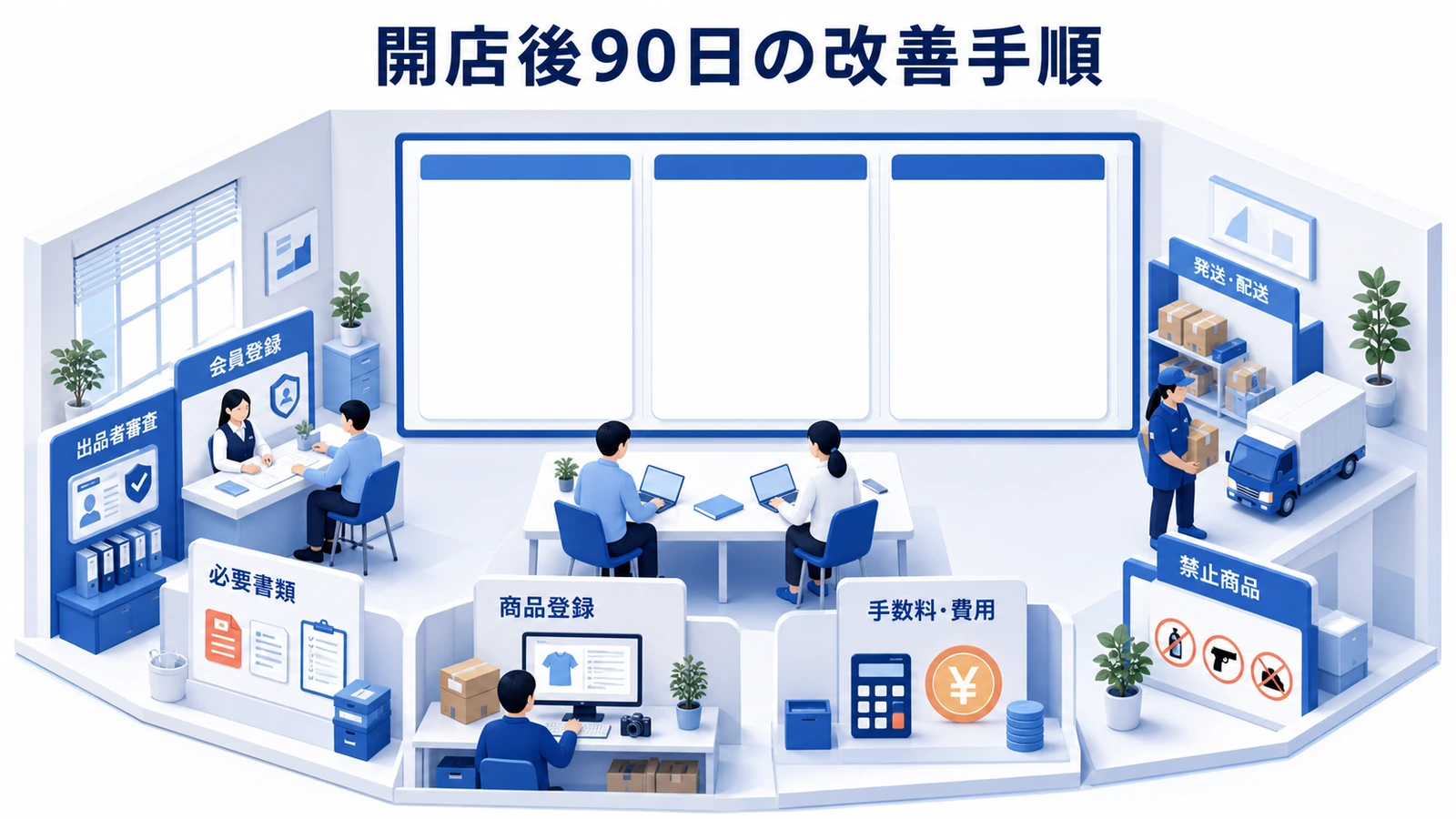 開店後90日の改善手順