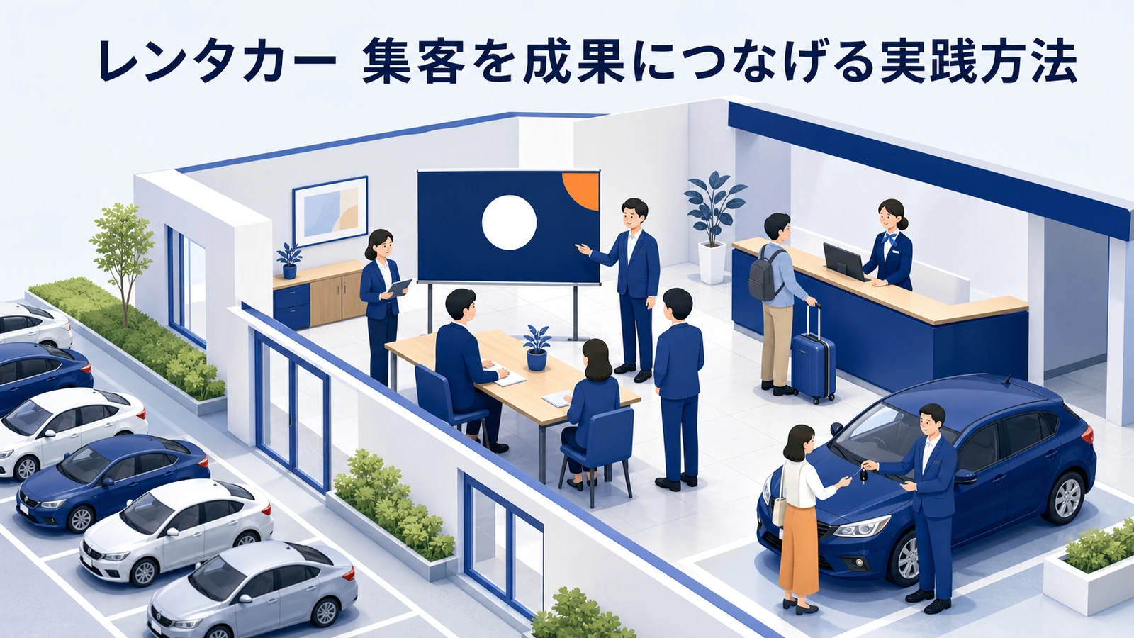 レンタカー 集客のKPIと費用対効果の見方