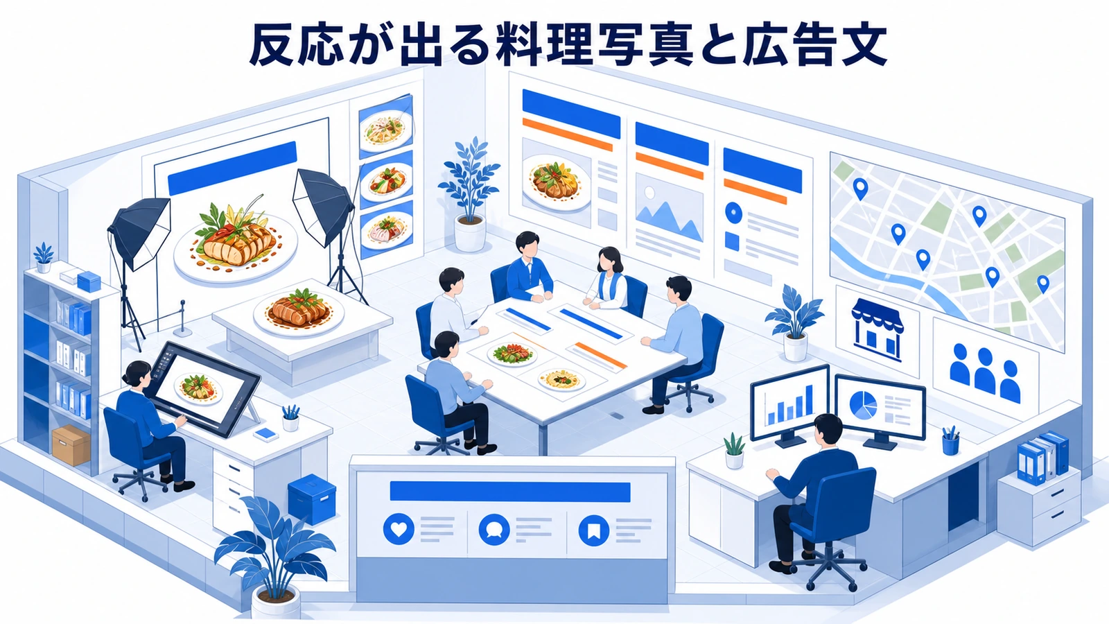 反応が出る料理写真と広告文