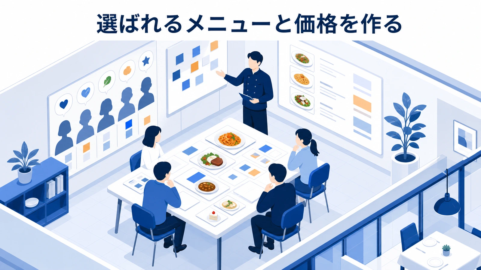 選ばれるメニューと価格を作る
