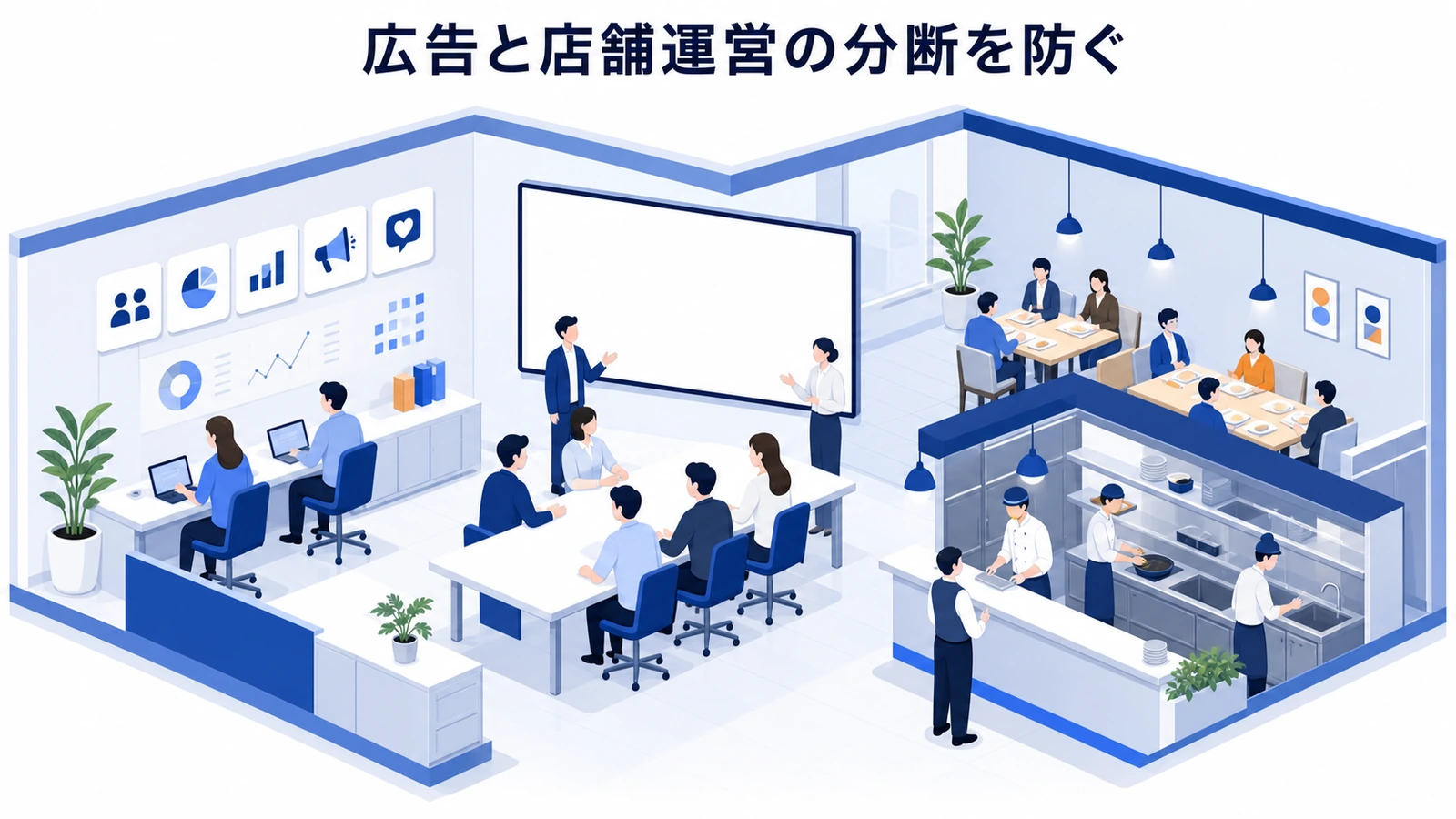 広告と店舗運営の分断を防ぐ