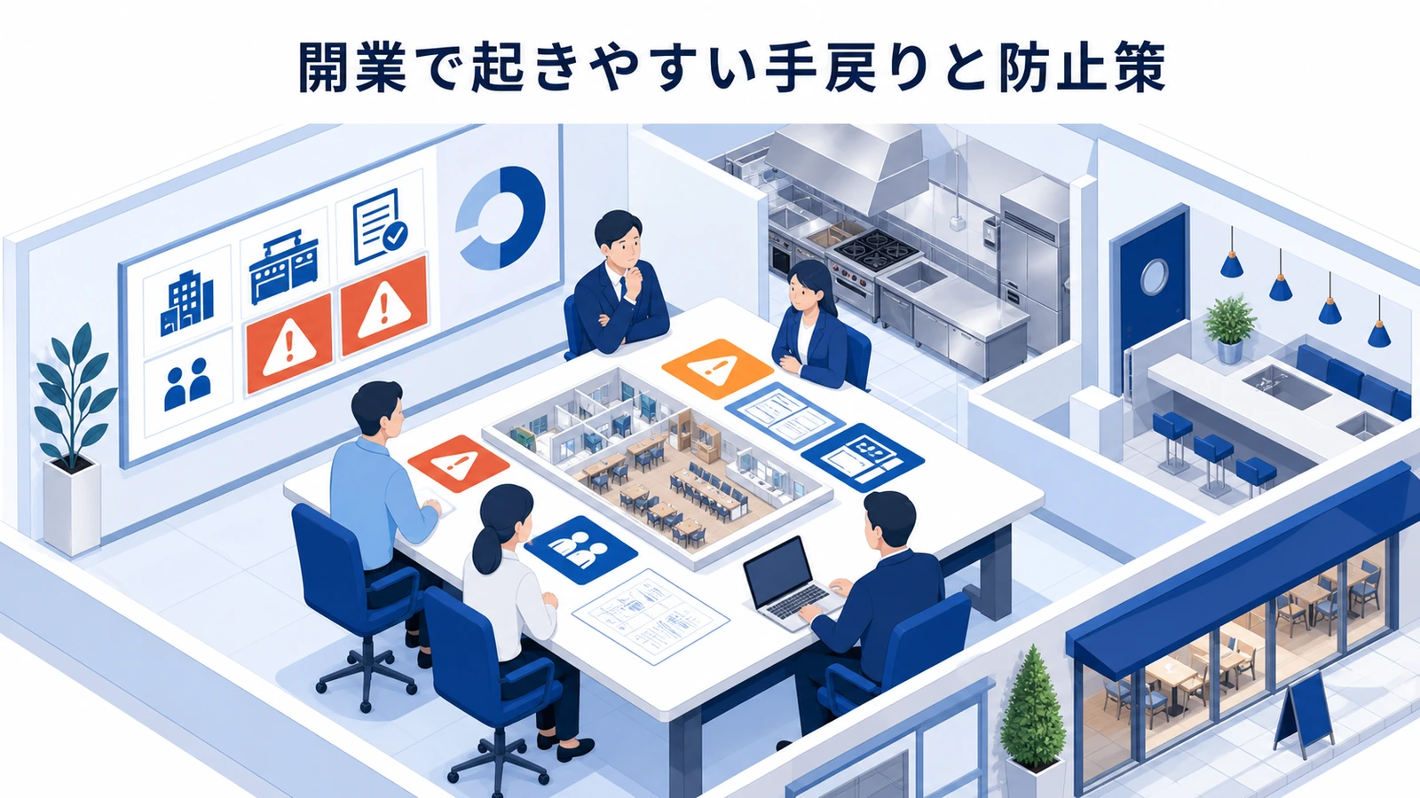 開業で起きやすい手戻りと防止策