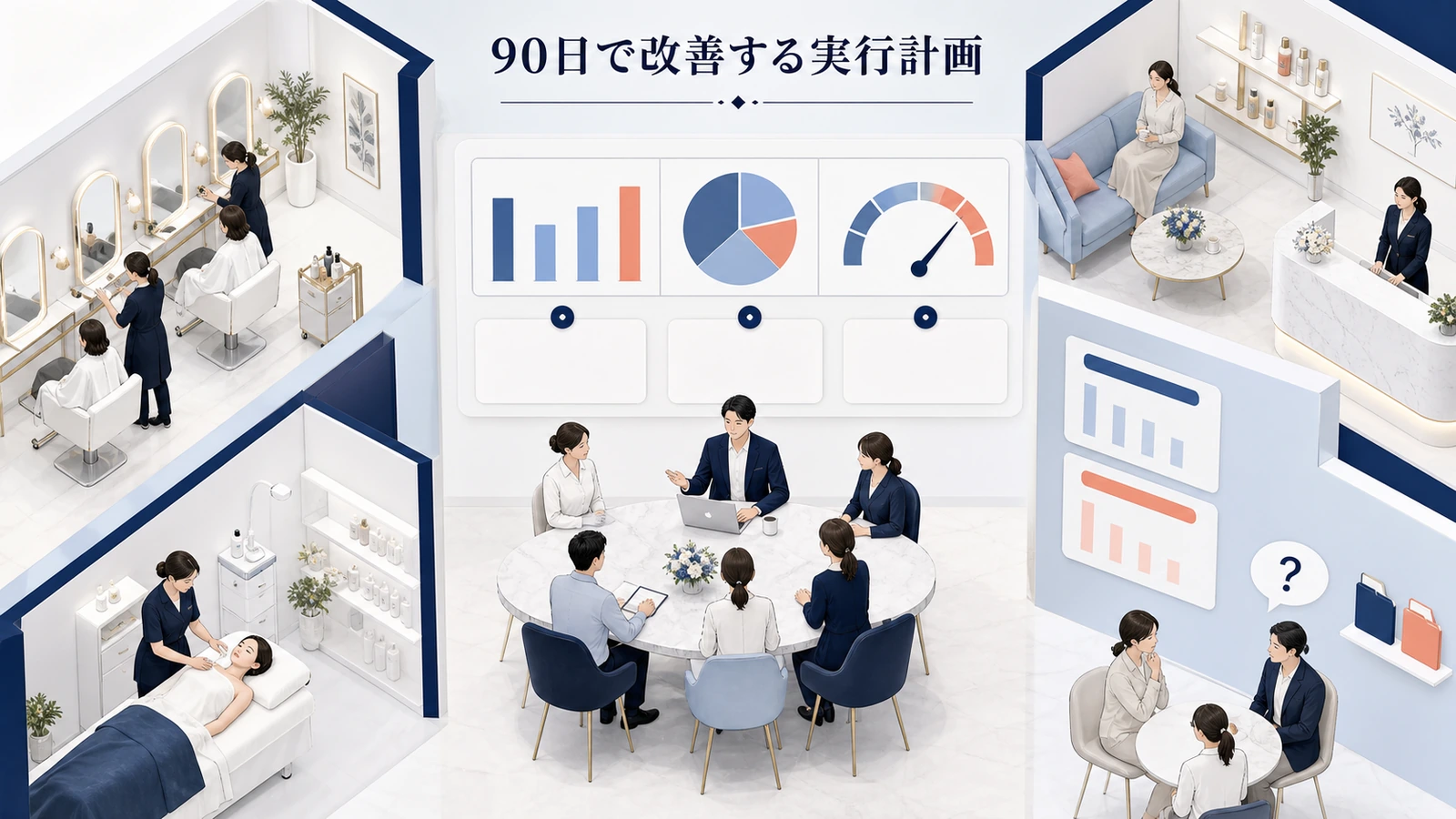 90日で改善する実行計画