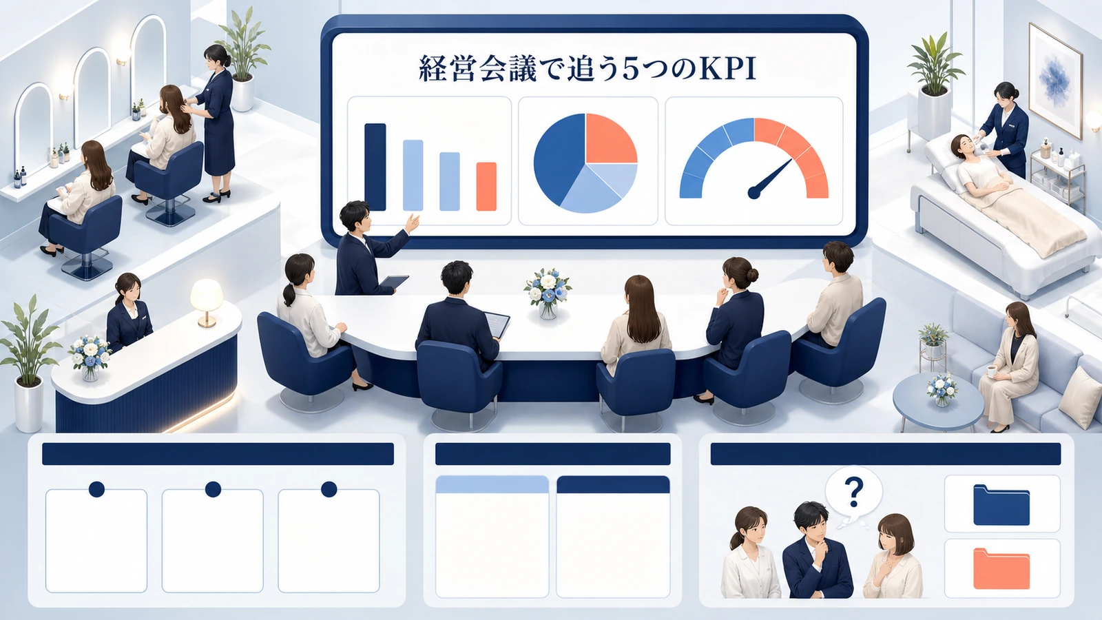 経営会議で追う5つのKPI