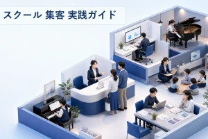 スクール集客の方法|資料請求から受講申込までの導線設計