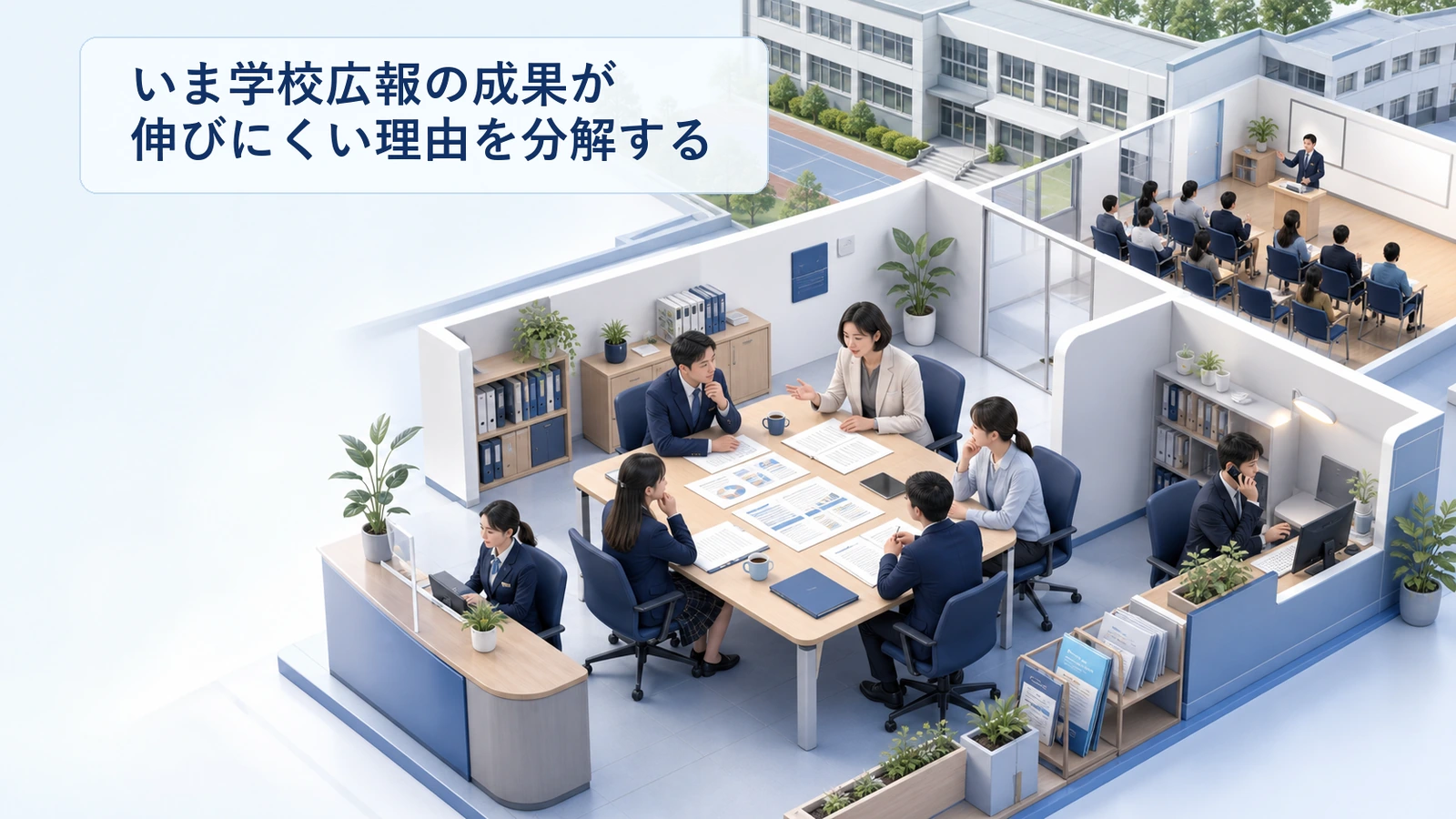 いま学校広報の成果が伸びにくい理由を分解する