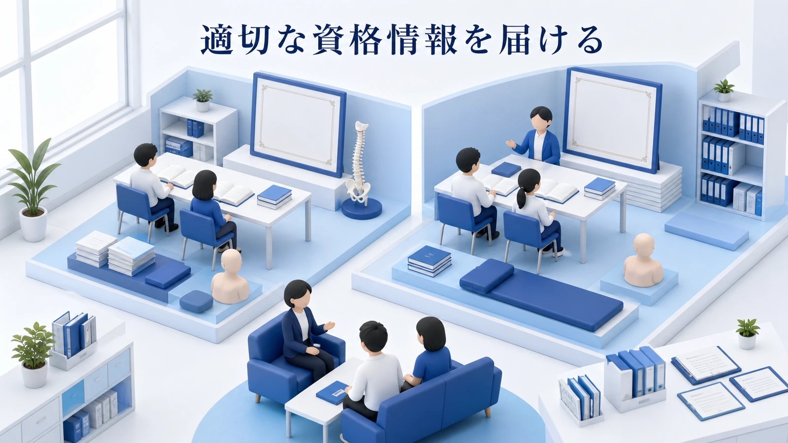 適切な資格情報を届ける