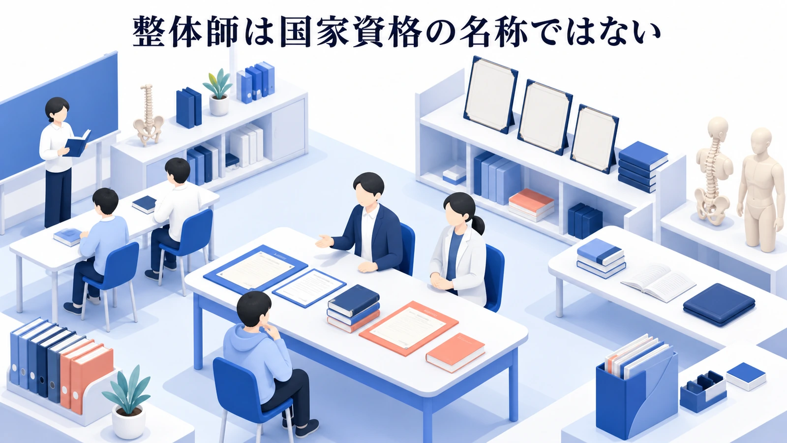 整体師は国家資格の名称ではない