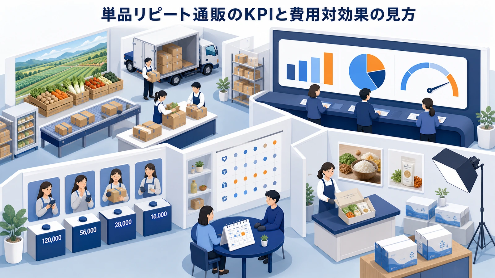 単品リピート通販のKPIと費用対効果の見方