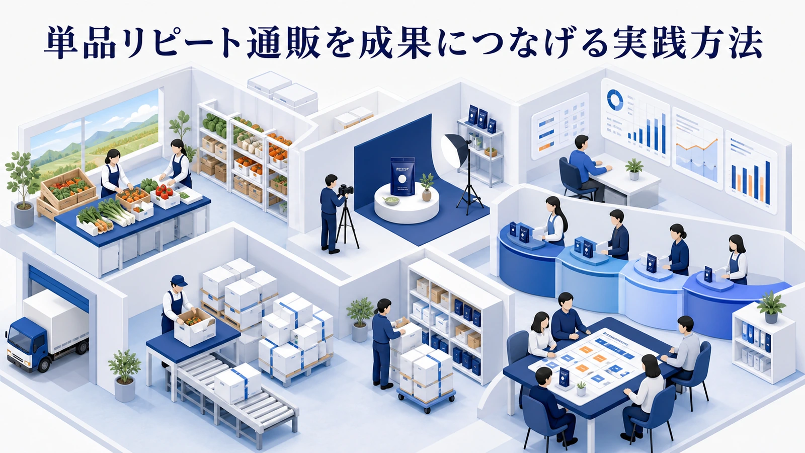 単品リピート通販を成果につなげる実践方法