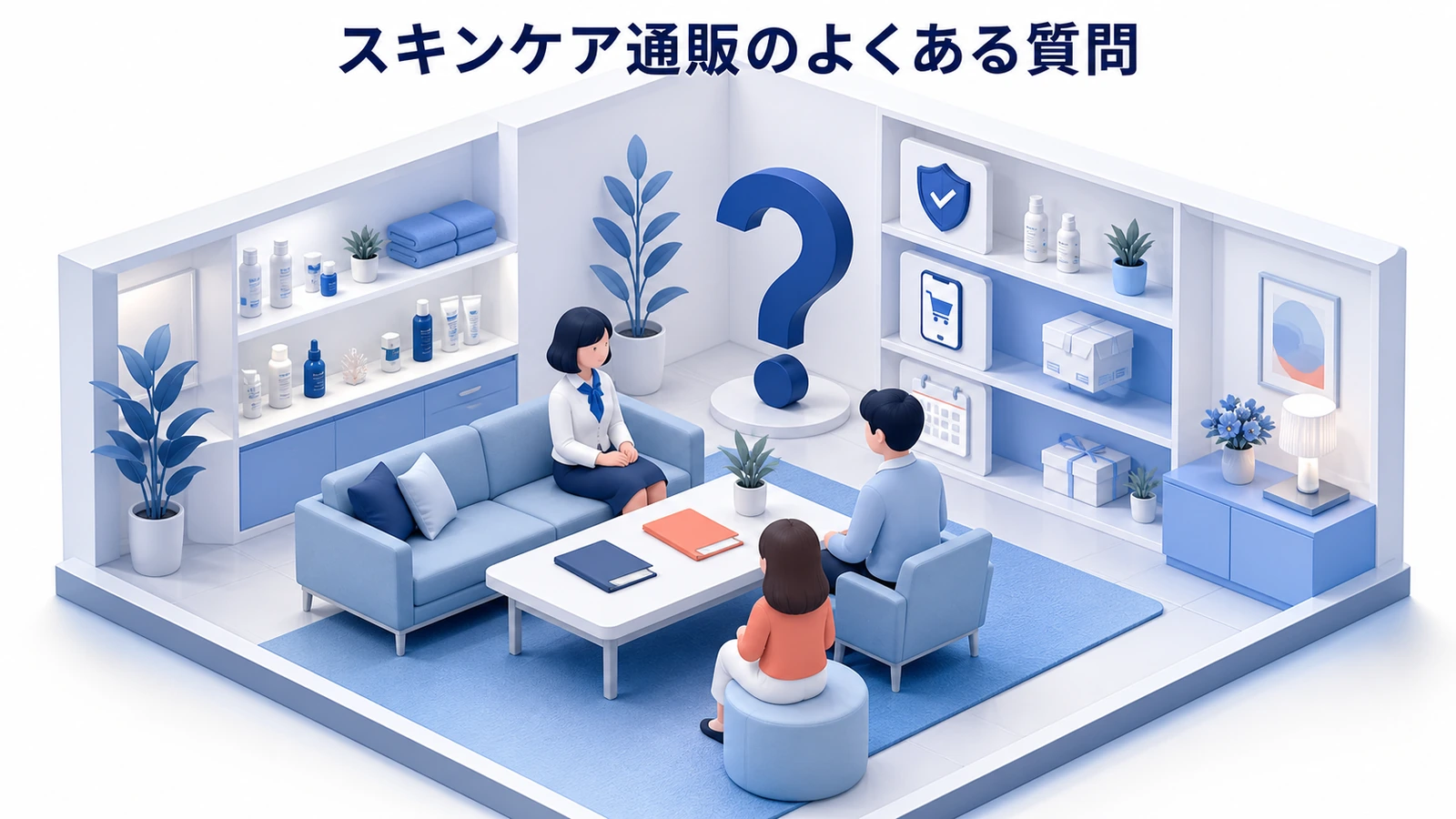 スキンケア通販のよくある質問