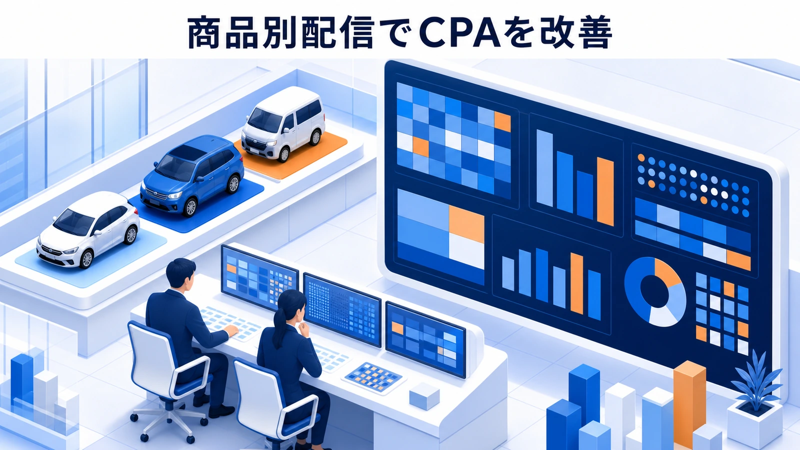 商品データとSNS広告を連携して車種別CPAを改善するチーム