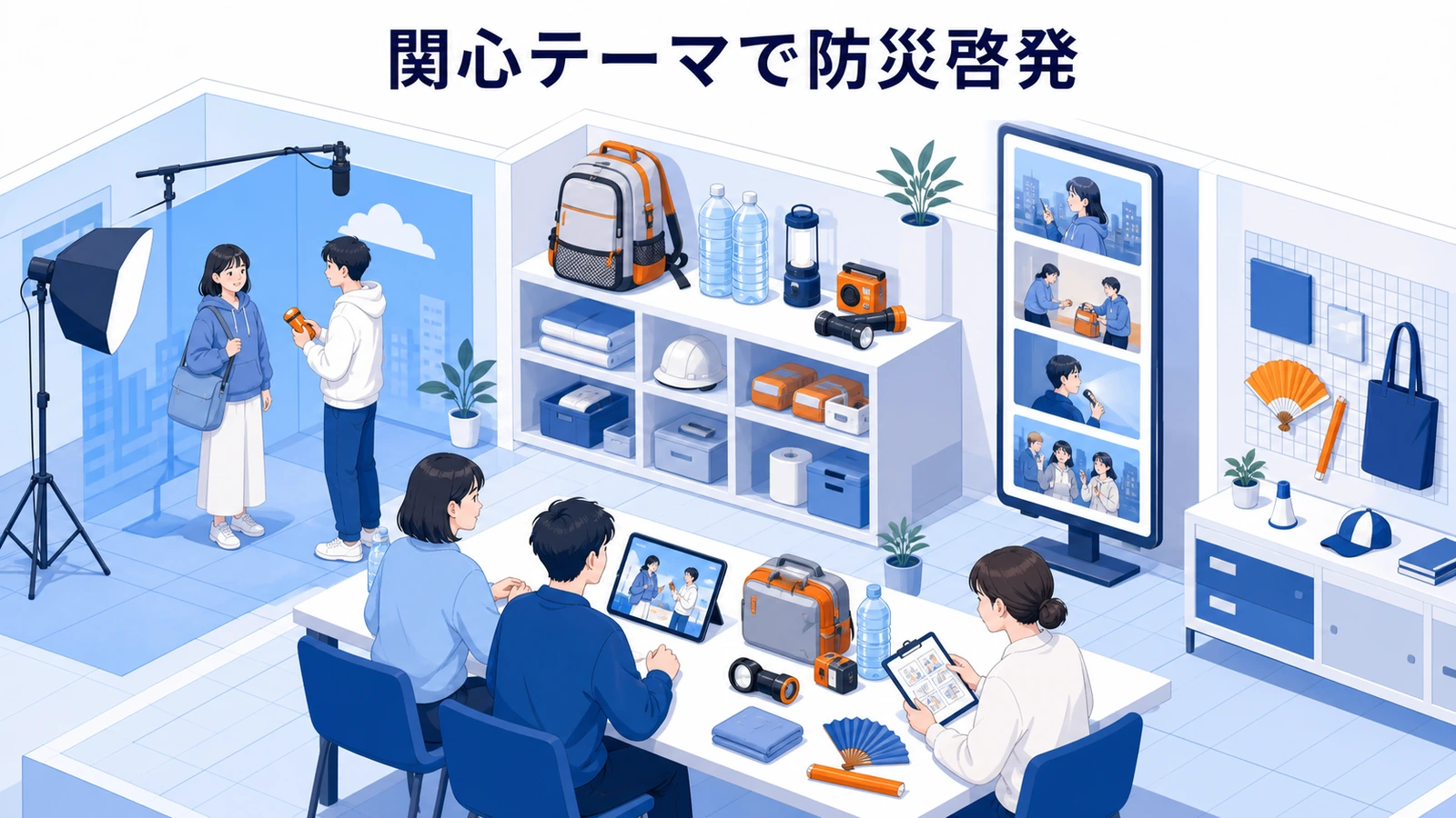 若年層の関心テーマを通じて防災を身近に伝えるSNS企画