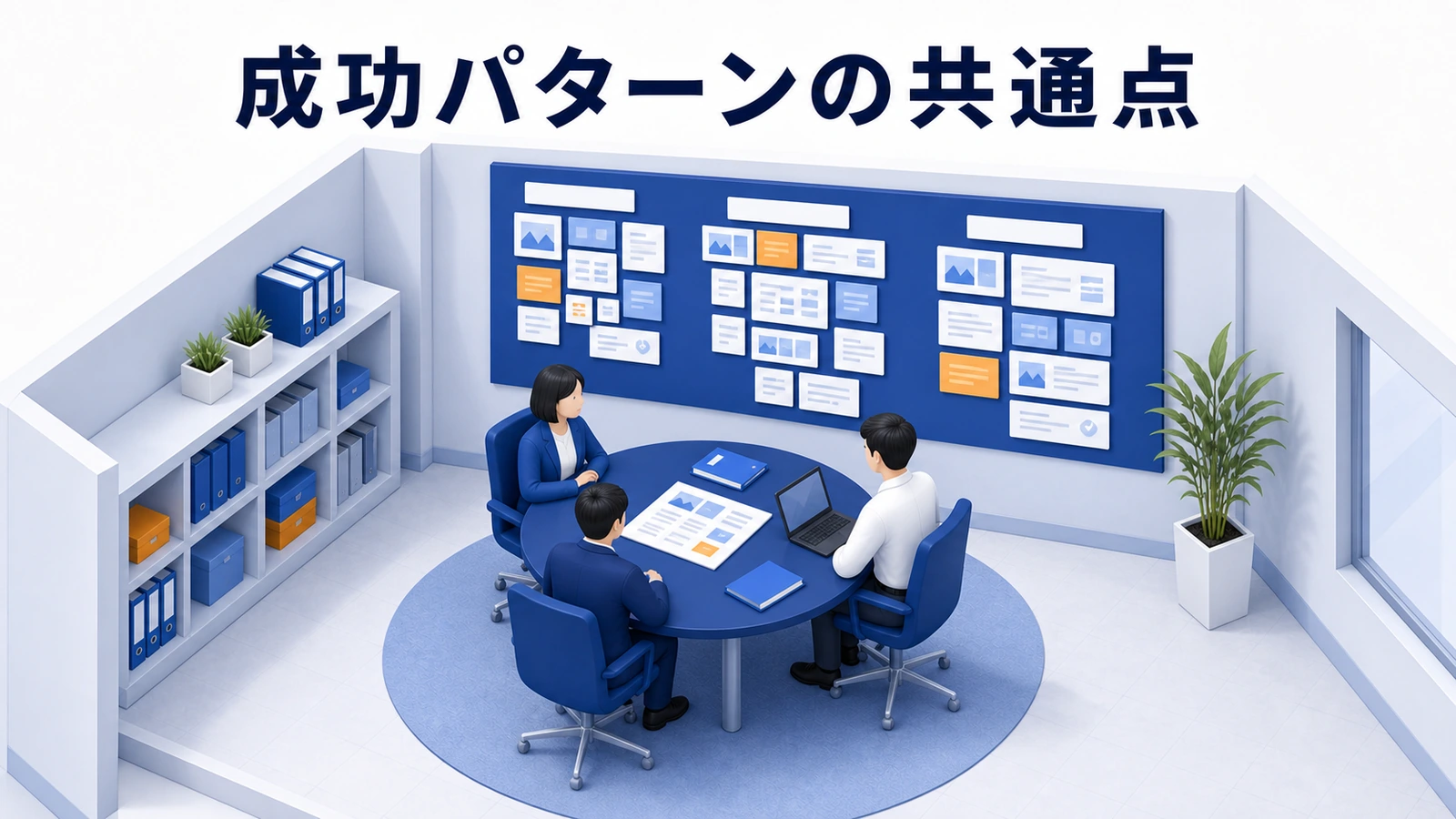 9社の成功事例から共通する顧客理解・参加設計・導線・改善循環を整理する会議
