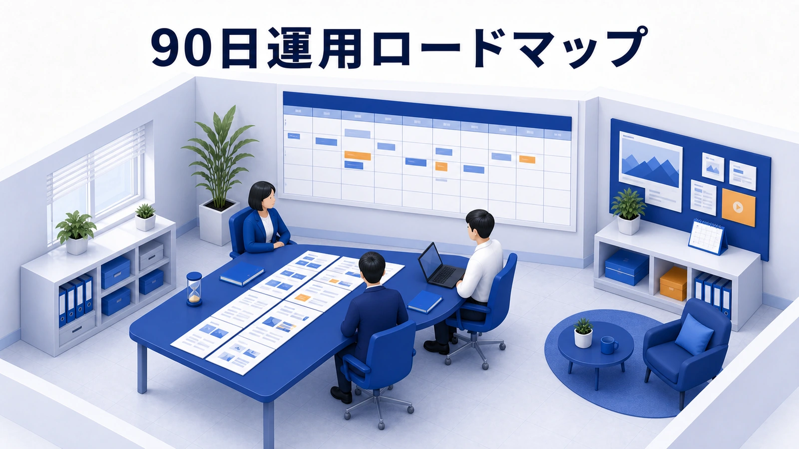 SNSマーケティングを準備・小規模検証・改善拡張の90日で進めるロードマップ