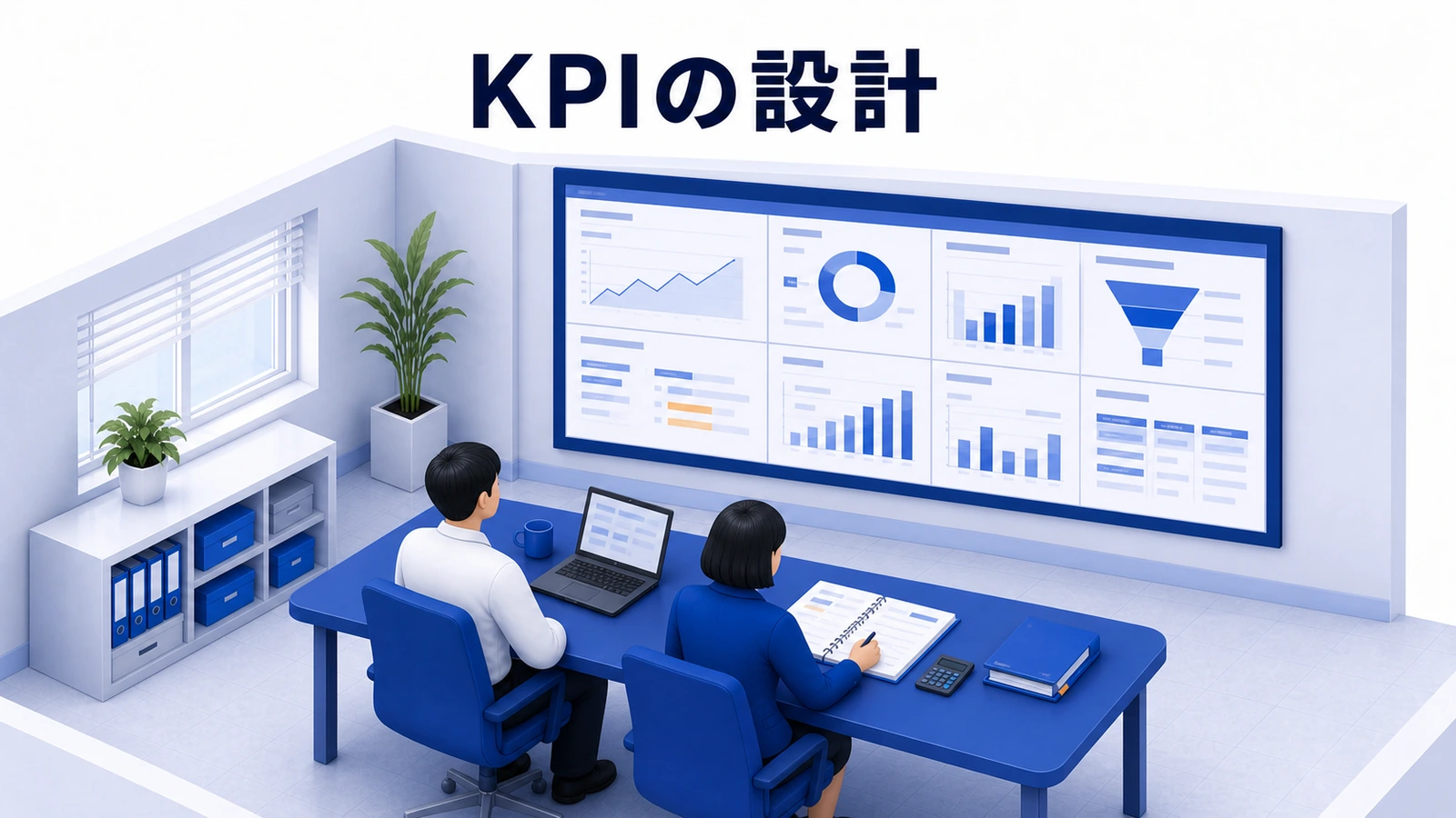 認知・興味比較・行動・事業成果のKPIを階層で管理するダッシュボード