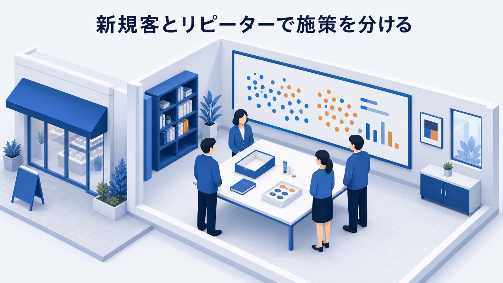 新規客とリピーターの来店理由と施策を分ける店舗集客設計