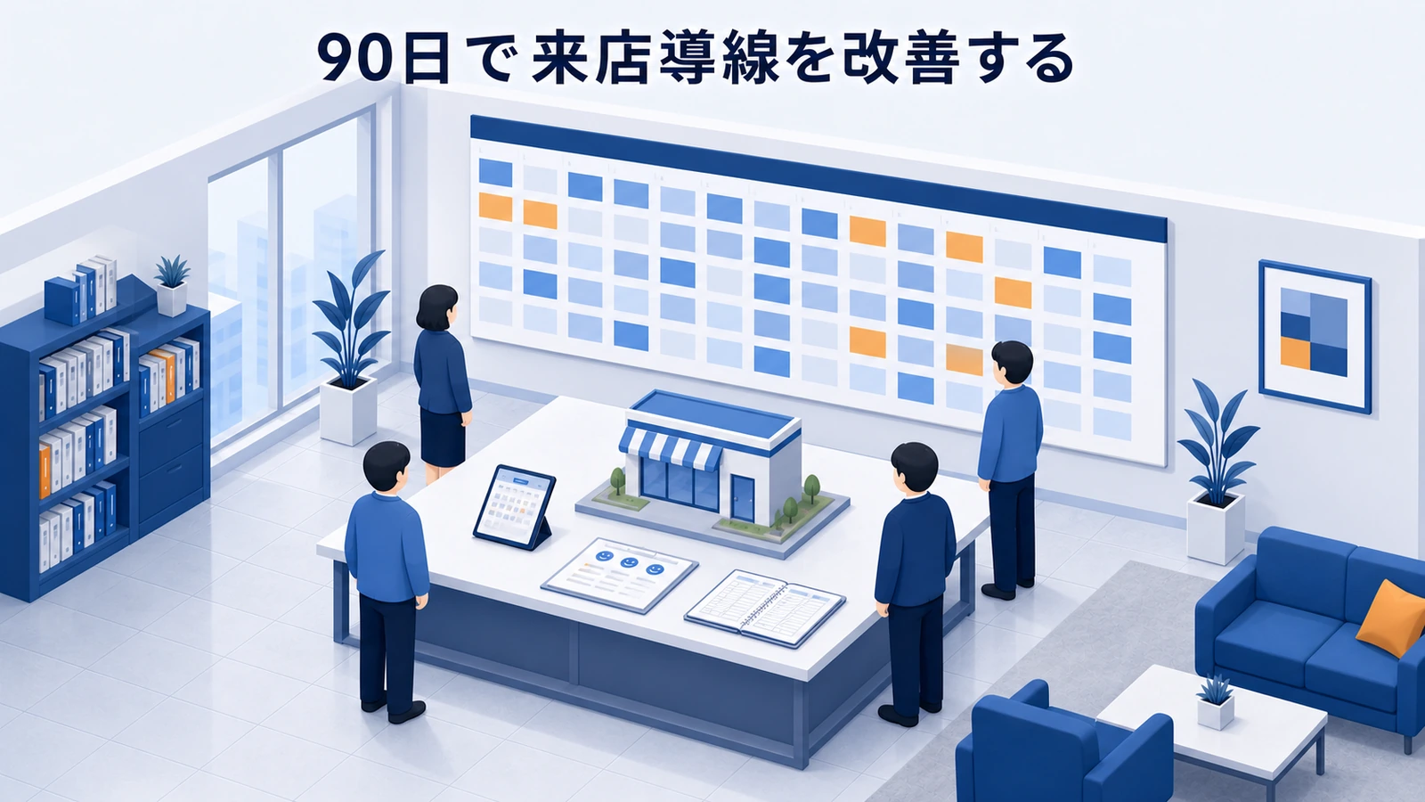 店舗集客の現状診断から来店導線改善までの90日計画