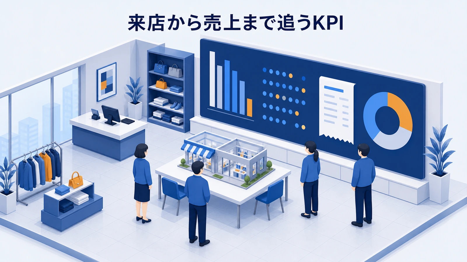 認知・検索・予約・来店・購入・再来店まで追う店舗集客KPI