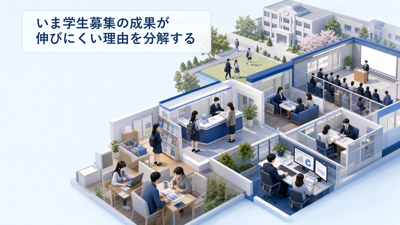 いま学生募集の成果が伸びにくい理由を分解する