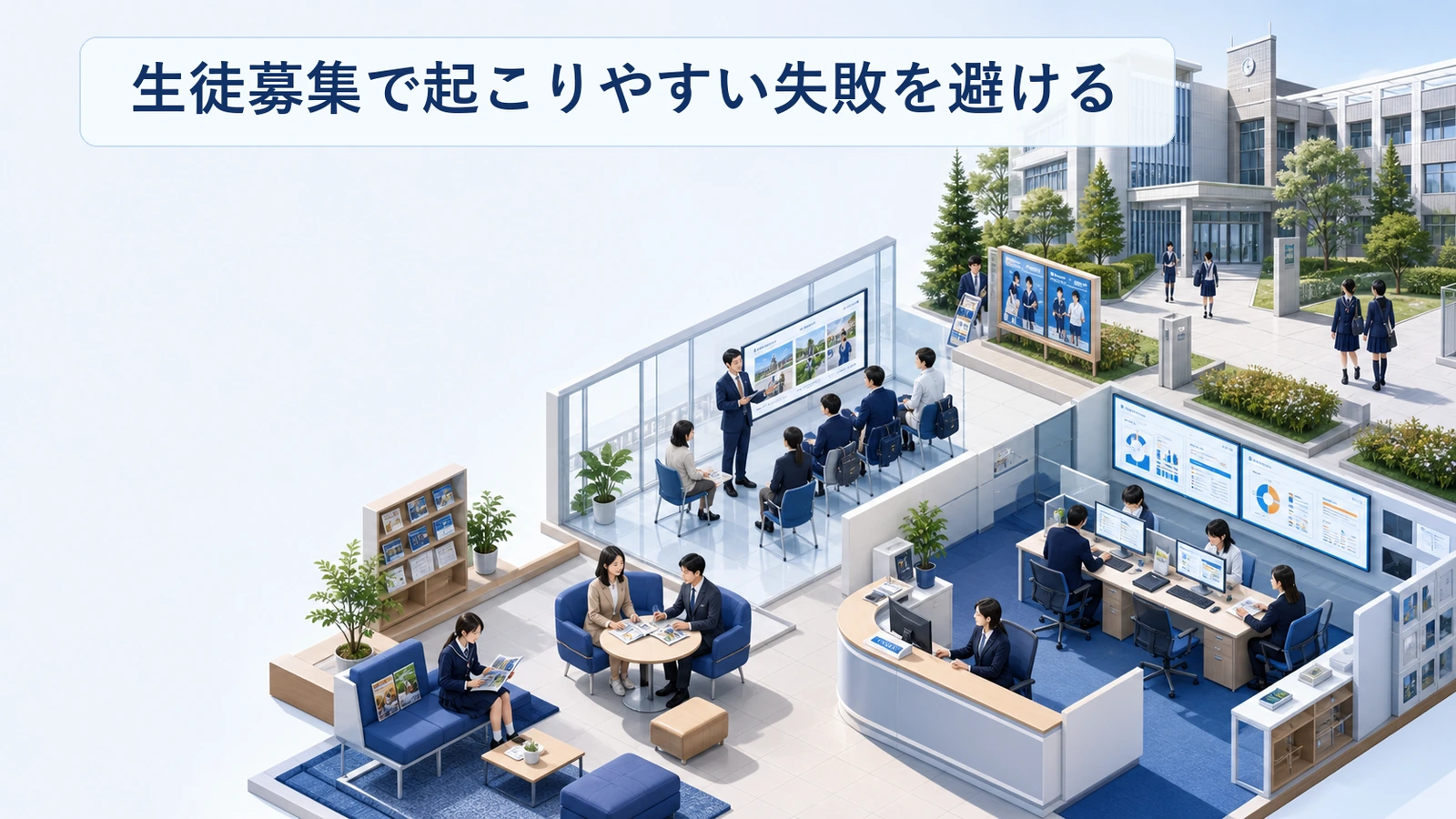 生徒募集で起こりやすい失敗を避ける