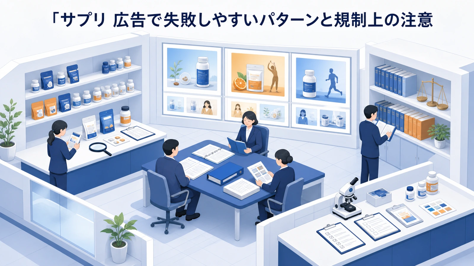 サプリ 広告で失敗しやすいパターンと規制上の注意