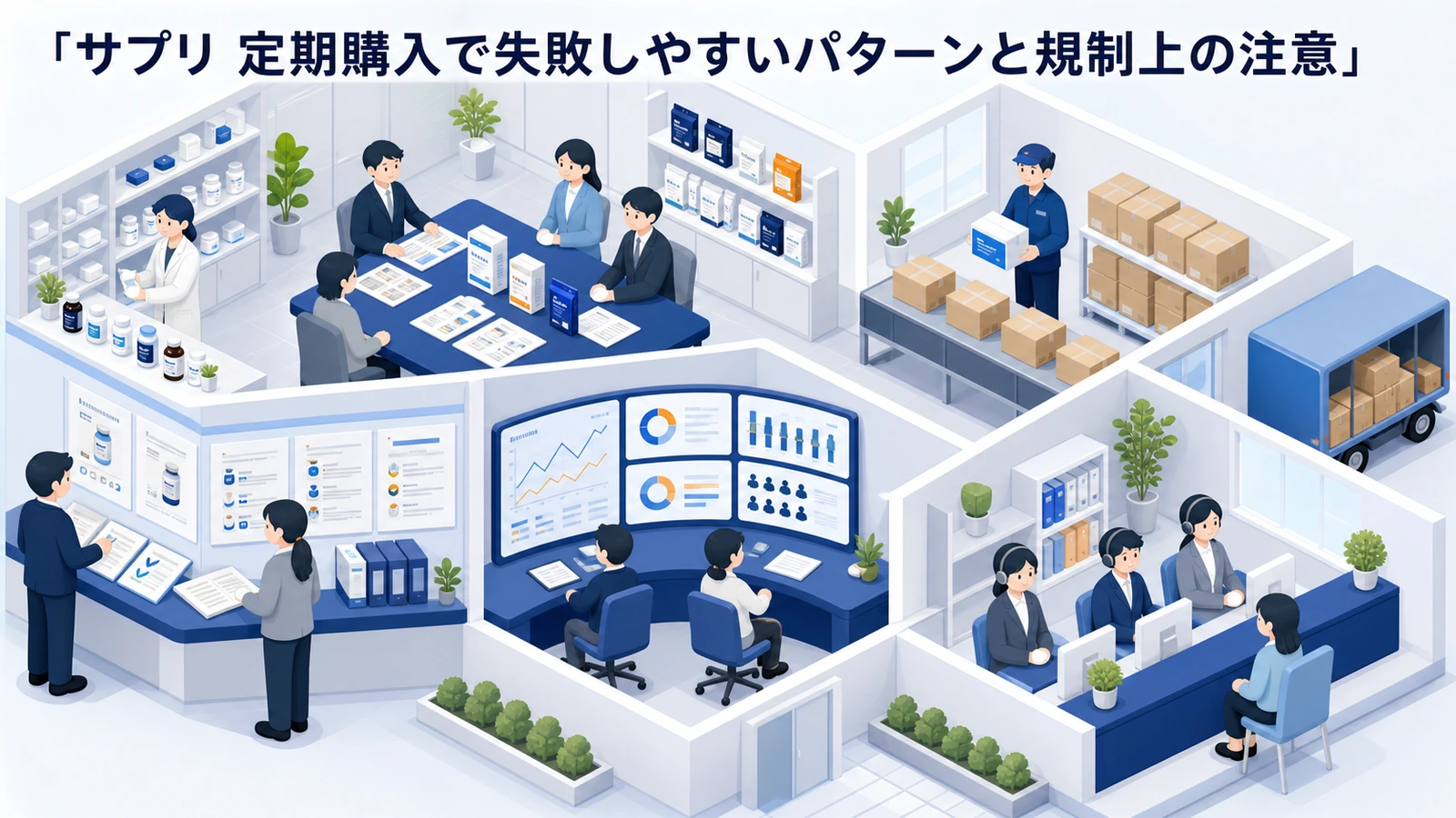 サプリ 定期購入で失敗しやすいパターンと規制上の注意