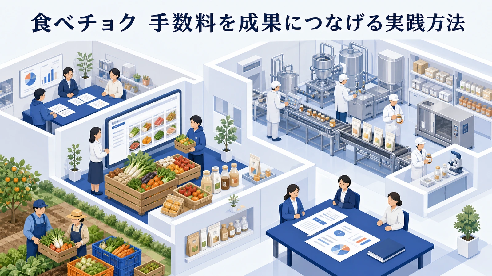 食べチョク 手数料を成果につなげる実践方法