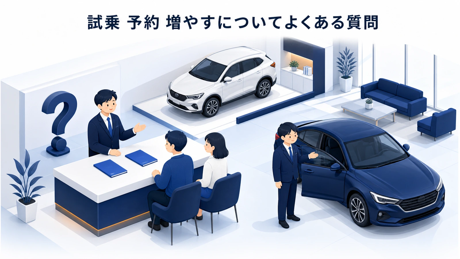 試乗 予約 増やすについてよくある質問