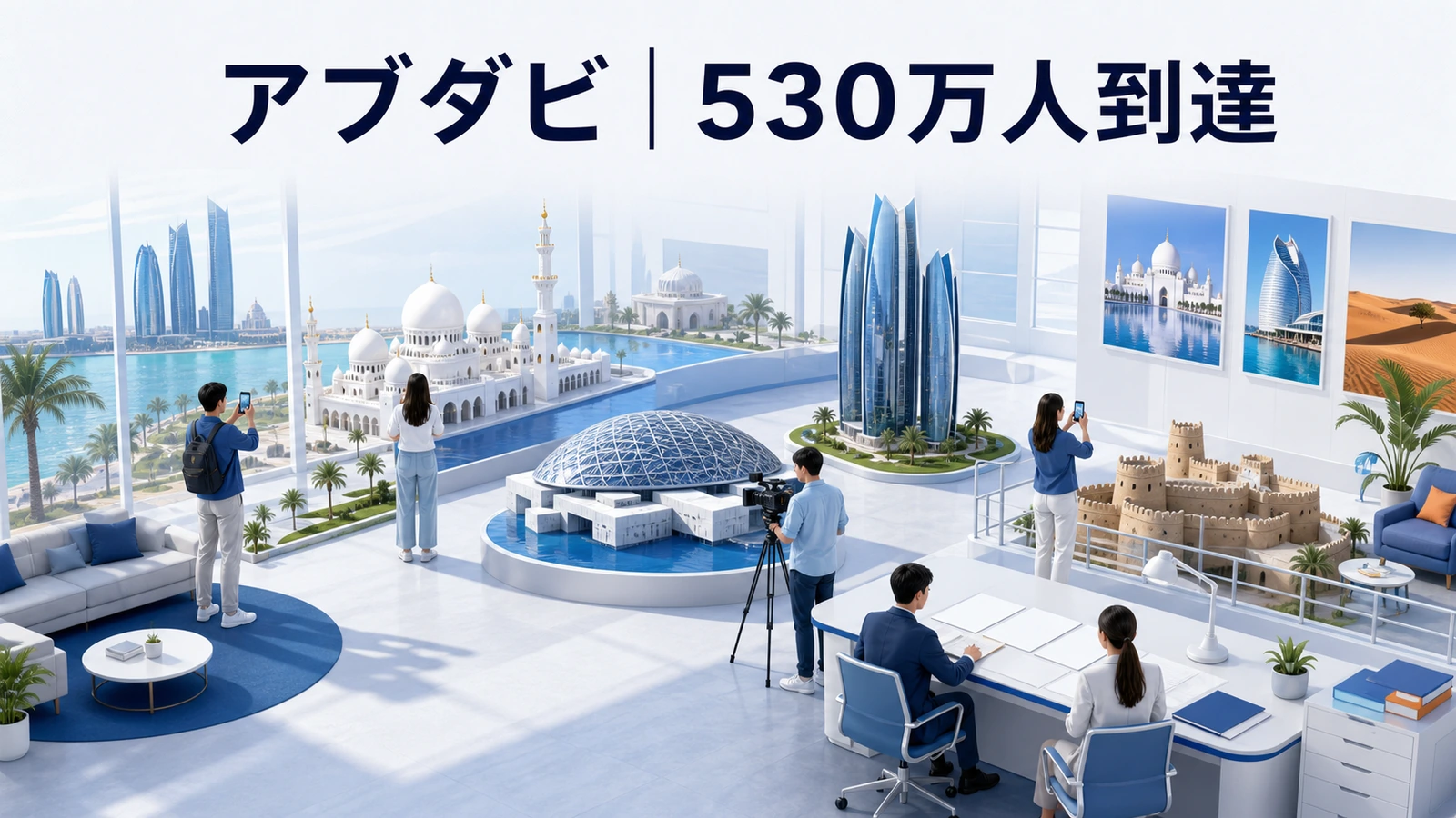 530万人超へ到達し4万3000クリックを獲得したVisit Abu DhabiのUGC活用事例