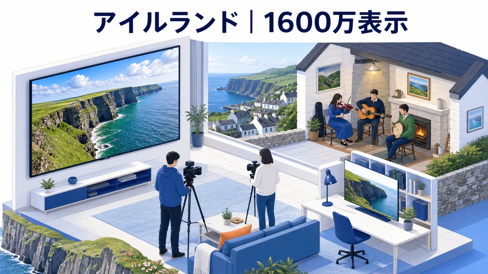 1600万回表示と動画140万回視聴を達成したTourism Irelandの事例