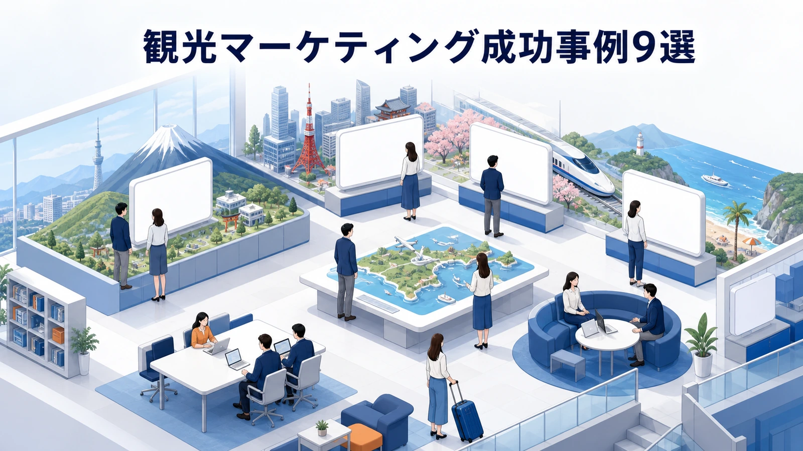 鉄道、自治体、観光局による観光マーケティング成功事例9選