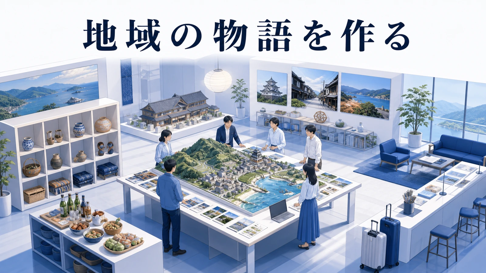 景観、食、文化、人を一つの旅行者向け物語にまとめる観光マーケティング