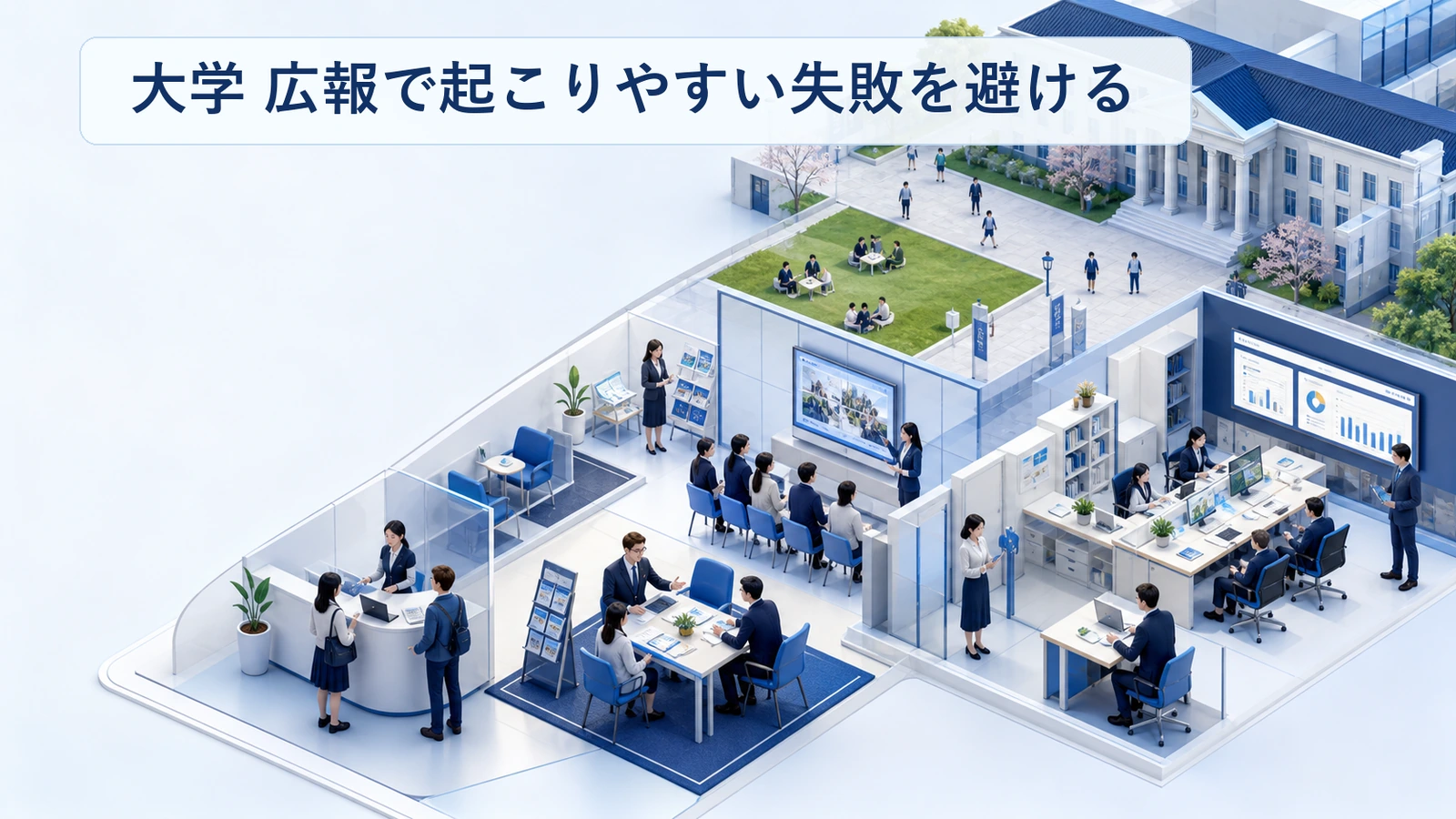 大学 広報で起こりやすい失敗を避ける