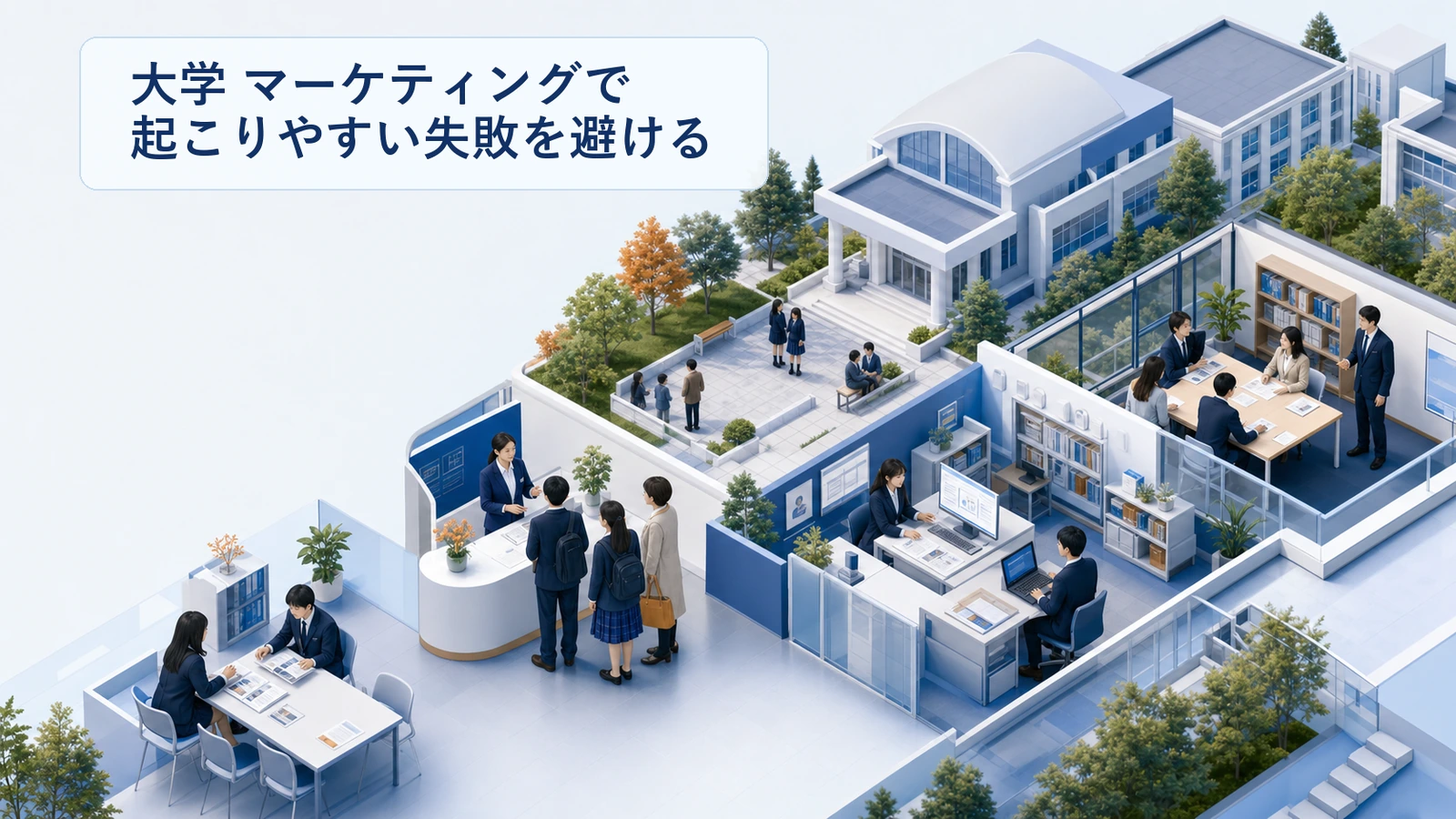 大学 マーケティングで起こりやすい失敗を避ける