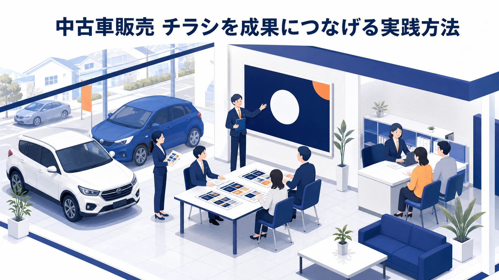 中古車販売 チラシを成果につなげる実践方法