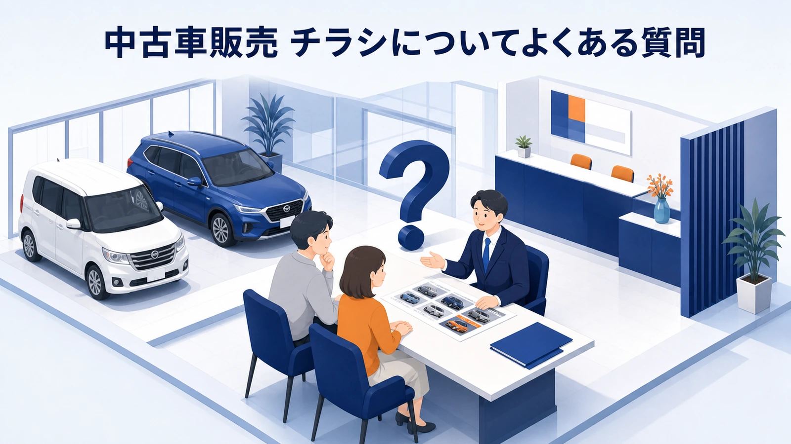 中古車販売 チラシについてよくある質問