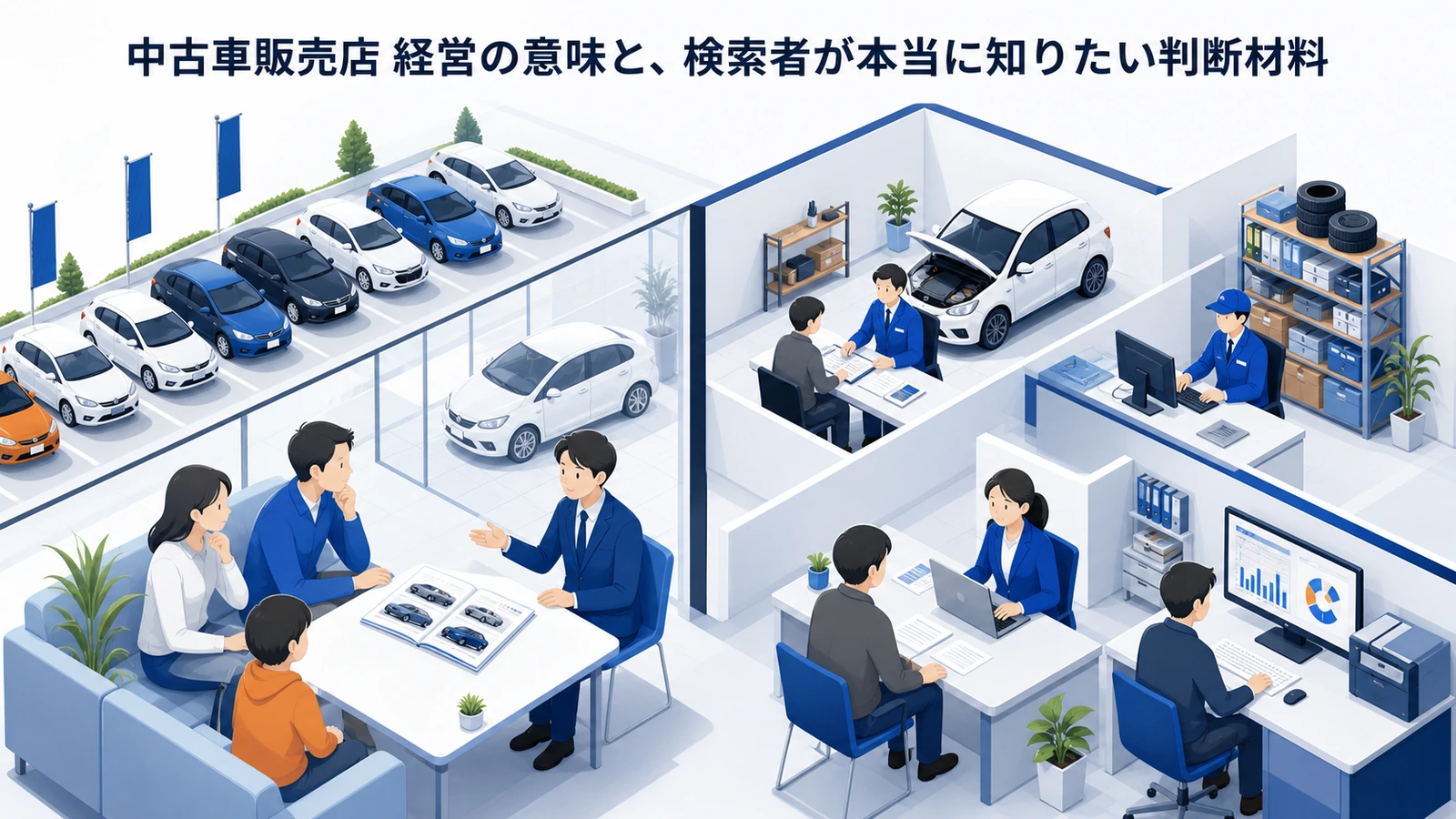 中古車販売店 経営の意味と、検索者が本当に知りたい判断材料
