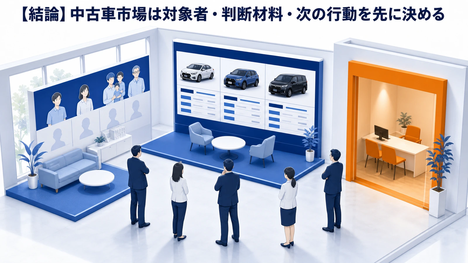 中古車市場の動向と今後｜販売店が押さえる需要・在庫・集客戦略