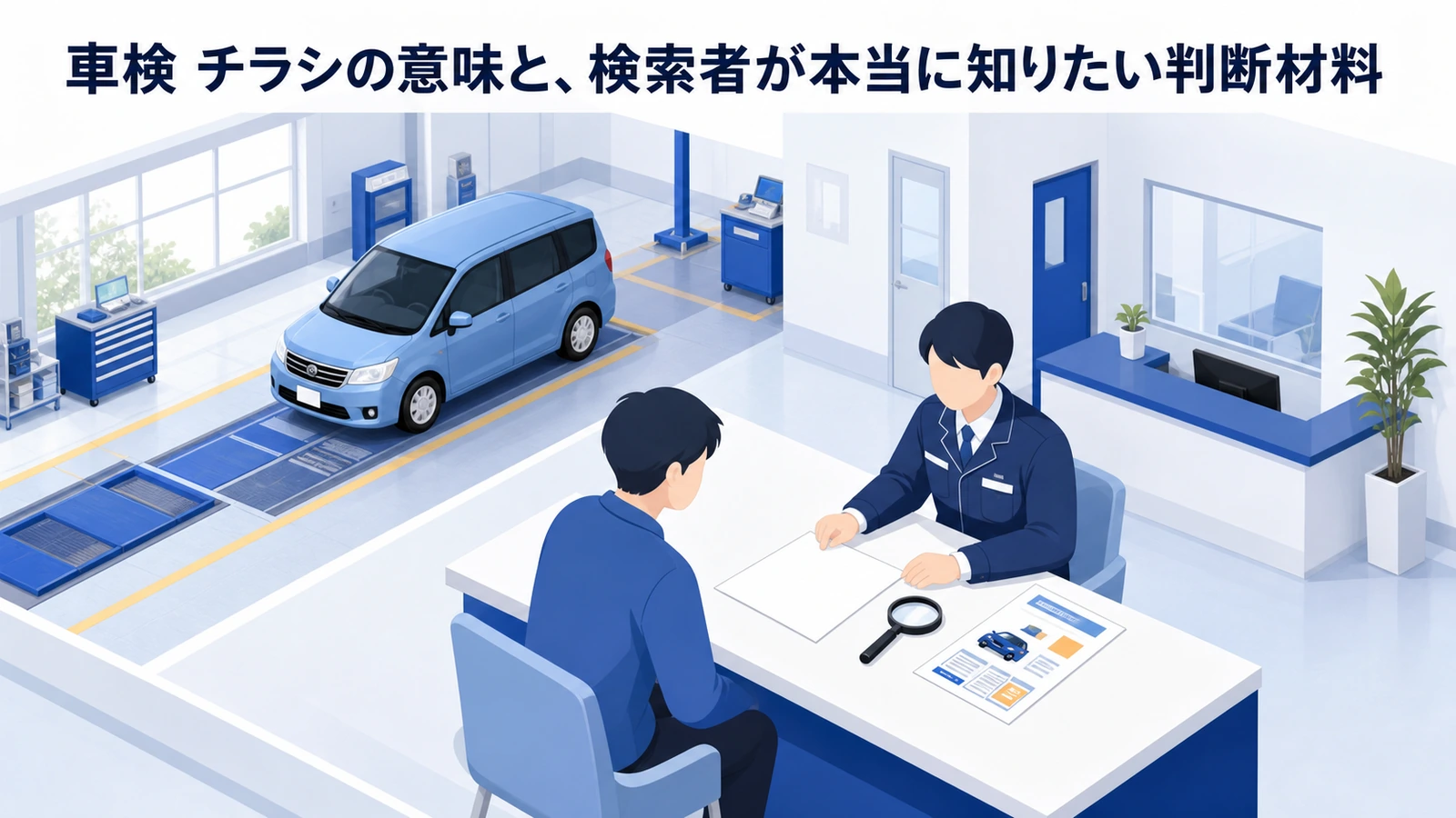 車検 チラシの意味と、検索者が本当に知りたい判断材料