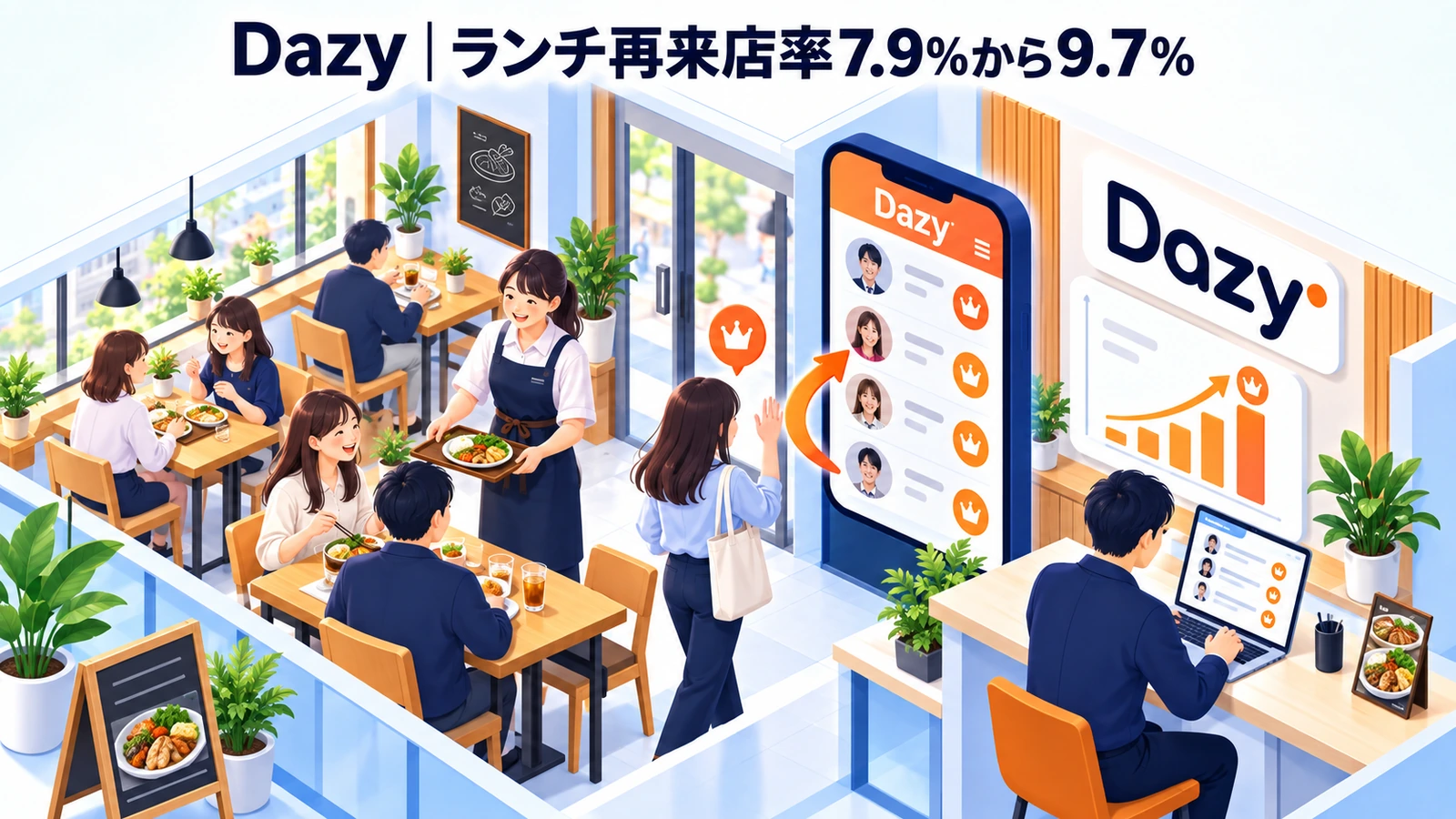 Dazyのリピート率向上成功事例