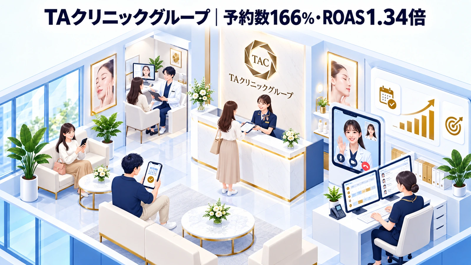 TAクリニックグループの医療マーケティング成功事例