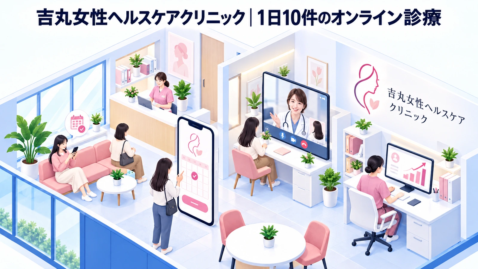 吉丸女性ヘルスケアクリニックの医療マーケティング成功事例