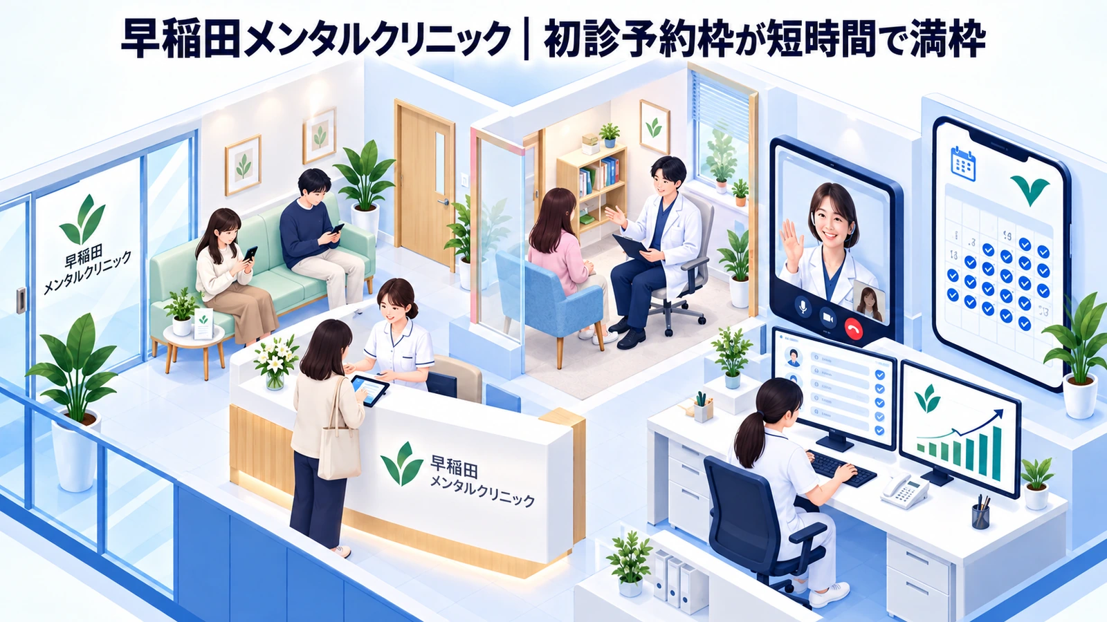 早稲田メンタルクリニックの医療マーケティング成功事例